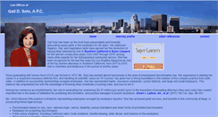 Desktop Screenshot of gailsololaw.com